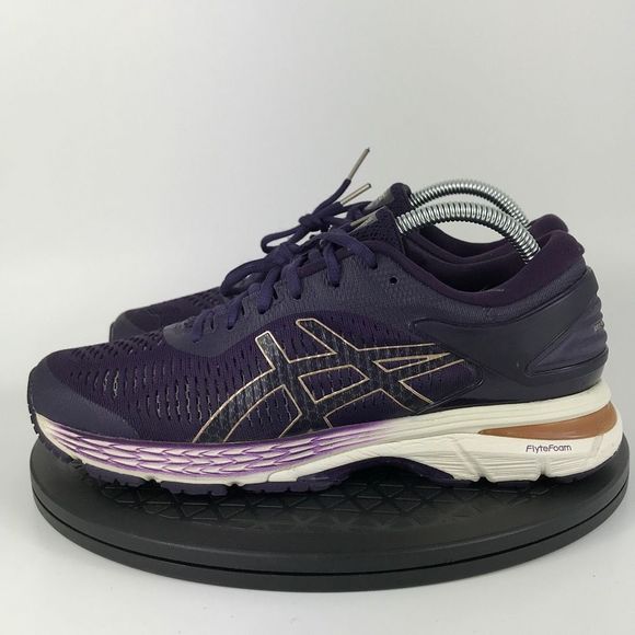 Asics Gel-Kayano 25 Purple Athletic Running Shoes Women’s Size 8.5 - Picture 8 of 12